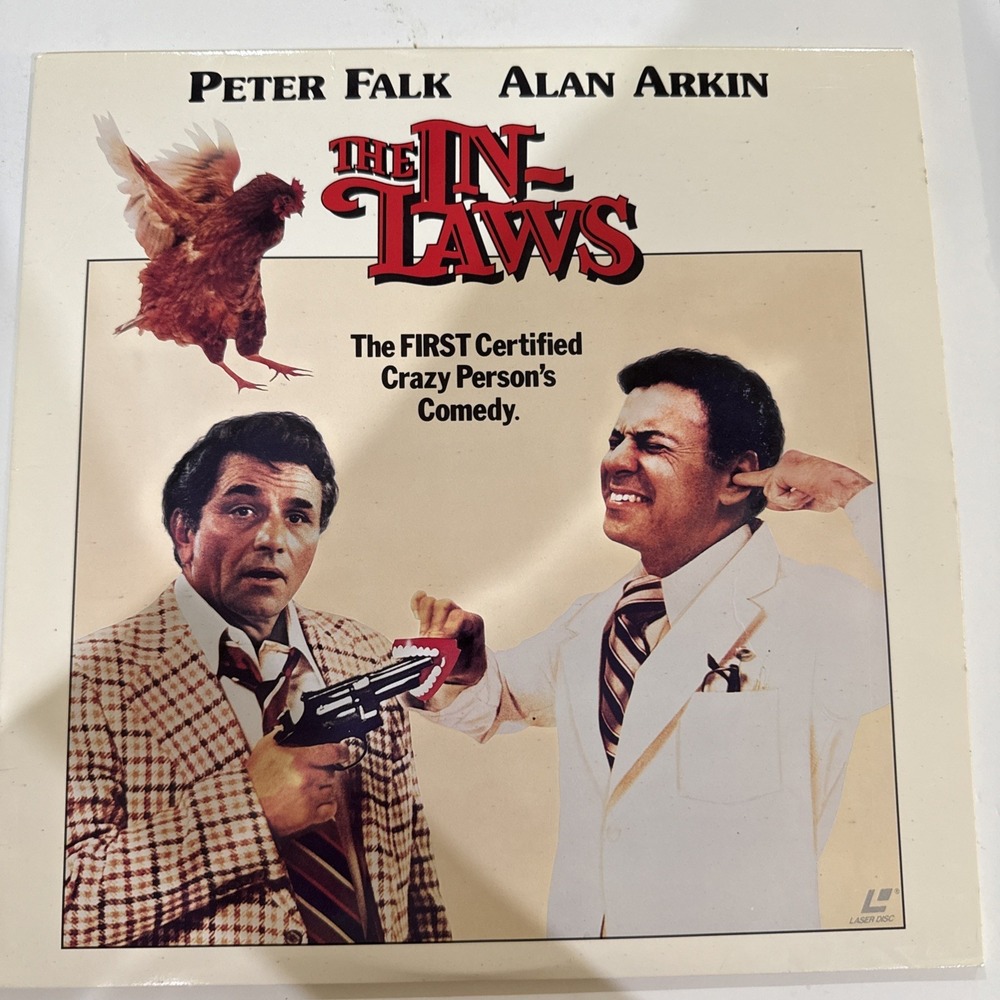 "The In-Laws" Extended Play Laserdisc LD - Alan Arkin